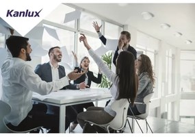 Kanlux 33562 - Faretto LED da incasso per bagno ROUNDA LED/6W/230V IP44 nero