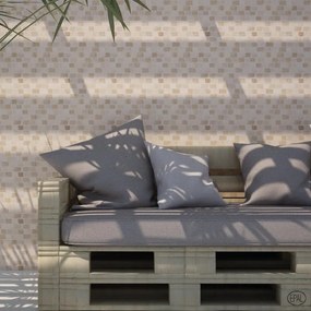 Mosaico pietra beige, 11 pezzi