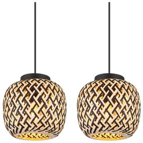 Globo 15766-4H - Lampadario a sospensione con filo COLLY 4xE27/15W/230V