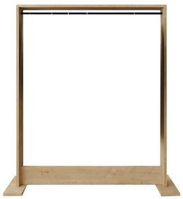 Stand appendiabiti beige 124x100 cm