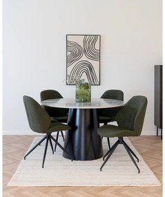 Sedie da pranzo in set color kaki 2 pz Monte Carlo – House Nordic