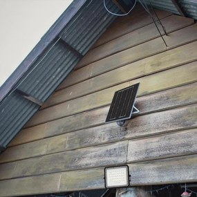 LED Proiettore solare da esterno LED/10W/3,2V IP65 4000K nero + +TC