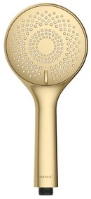 WENKO 26180100 - Soffione doccia WATERSAVING SYSTEM 11x11 cm dorato