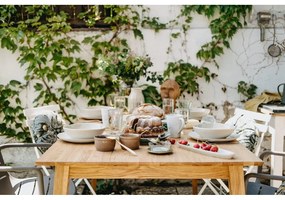 Tavolo da pranzo in rovere naturale , 180 x 90 cm Filippa - Rowico