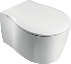 Vaso WC sospeso OLYMPIA CERAMICA soft, sedile incluso P 54 x L 37 x H 42 cm bianco