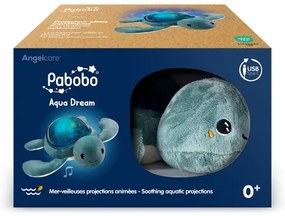 PABOBO - Proiettore musicale AQUA DREAM USB tartaruga 1200 mAh