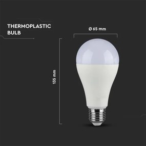 Lampadina LED dimmerabile SAMSUNG CHIP A65 E27/17W/230V 4000K