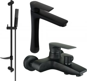 Mexen Axel DF72 set da bagno, nero 73813DF72-70