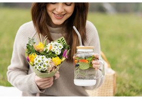 Barattolo con cannuccia 600 ml Fuori – Vialli Design