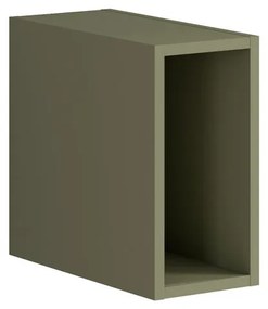 Struttura pensile da bagno Pixel laccato opaco verde salvia L 20 x H 40 x P 45.5 cm