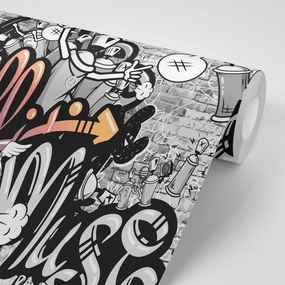 Carta da parati – Arte graffiti moderna