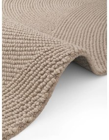 Passatoia beige in lana tessuta a mano 80x200 cm Eleni Light Beige – Hanse Home