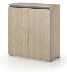 Mobile lavanderia Laundry 2 ante in truciolare olmo P 37 x L 80 x H 102 cm