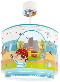 Dalber 60652 - Lampadario per bambini PIRATA ISLAND 1xE27/15W/230V