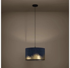 Eglo 39973 - Lampadario a sospensione con filo CASUARITA 1xE27/40W/230V diametro 38 cm blu/oro