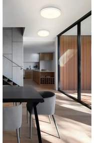 Globo 41566-15W - Plafoniera LED NIELSEN LED/15W/230V 4000K Ø 23 cm bianca