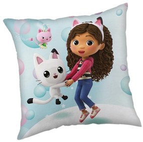 Cuscino per bambini 40x40 cm Gabby's Dollhouse "Bubbles" – Jerry Fabrics