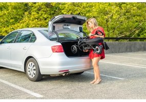 QPlay - Triciclo per bambini 3in1 RITO AIR nero