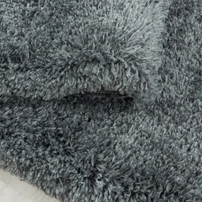 Tappeto rotondo grigio ø 200 cm Fluffy - Ayyildiz Carpets