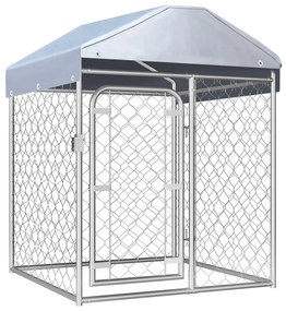 Canile Da Esterno Con Tetto 100x100x125 Cm /