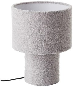 Brilliant - Lampada da tavolo TEDDY 1xE27/20W/230V grigia