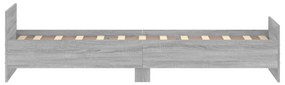 Giroletto Grigio Sonoma 75x190cm Small Single Legno Multistrato