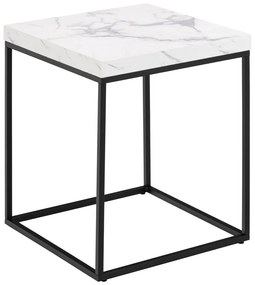 Tavolino con piano in marmo 40x40 cm Barossa - Actona