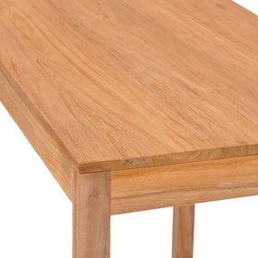 Tavolo da bar per esterni 110x60x105 cm massello di teak