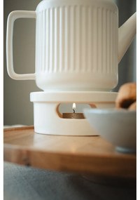 Teiera bianca in porcellana con filtro 1,2 l Skagen – Bredemeijer