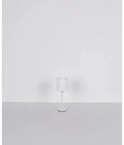 Globo 21008W - Lampada da tavolo LED dimmerabile LUNKI LED/2,5W/3,7V 2700/4000/6500K bianco