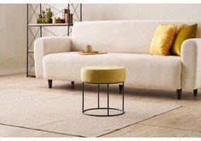 Pouf RELO Ø 40 cm giallo