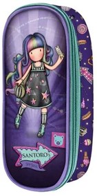 Astuccio Scuola Gorjuss Up and away Viola (10 x 23 x 6 cm)