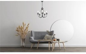 Lampadario a sospensione con catena ARTHUR 5xE14/40W/230V