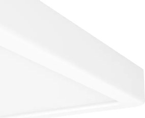 Eglo 901378 -LED RGBW dimmerabile, plafoniera con vetro fumé FUEVA-Z LED/10,5W/230V 22x22cm IP44 bianco