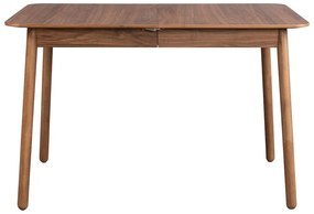 Tavolo da pranzo pieghevole con piano in legno di noce 80x120 cm Glimps - Zuiver