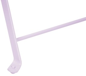 Set da balcone acciaio viola FIORI Beliani