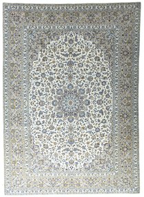 Kashan Tappeto 280 x 400 Beige (Iran) Annodato A Mano