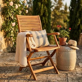 MULIER - poltrona da giardino pieghevole in legno massiccio di acacia