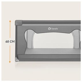 Lionelo - Box giochi WILLOW grigio