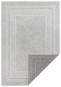Tappeto da esterno grigio e bianco Berlino, 160 x 230 cm - Ragami