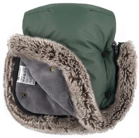 PETITE&amp;MARS -SET Coprigambe per bambini 4in1 ARCTIC + stroller mano muffs Veritable Khaki
