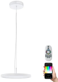 Eglo 33675 - LED RGBW Lampadario dimmerabile a sospensione con filo CERIGNOLA-C LED/21W/230V + +TC