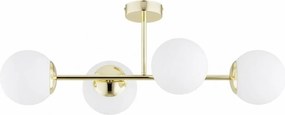 Lampadario a soffitto GLORENA 4xE14/10W/230V oro