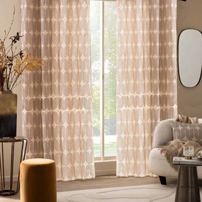 Tenda nera/beige 140x240 cm Ondine – douceur d'intérieur