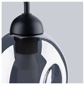 Lampada da parete nera ø 25 cm Garten – Sollux