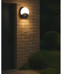 Applique da esterno LED con sensore di movimento LED/18W/230V IP44 antracite