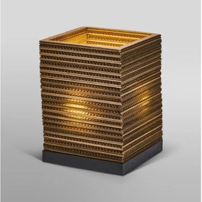 Ledvance - Lampada da tavolo DECOR CARDBOARD 1xE27/15W/230V 20x20 cm