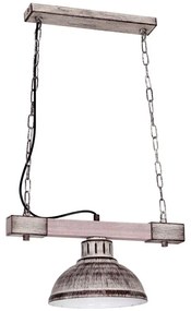 Lampadario a sospensione con catena HAKON 1xE27/60W/230V chiaro