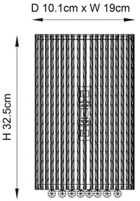 Endon 81978 - Applique di cristallo GALINA 2xG9/25W/230V cromo lucido