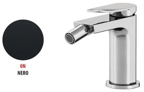 Rubinetto per bidet getto aerato Soffio GATTONI RUBINETTERIA nero verniciato a polvere opaco